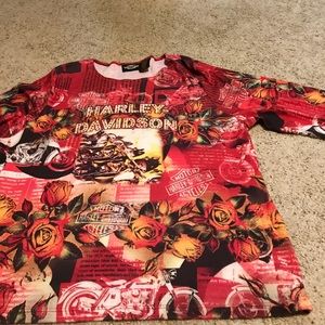 Harley Davidson Size 1X long sleeve shirt